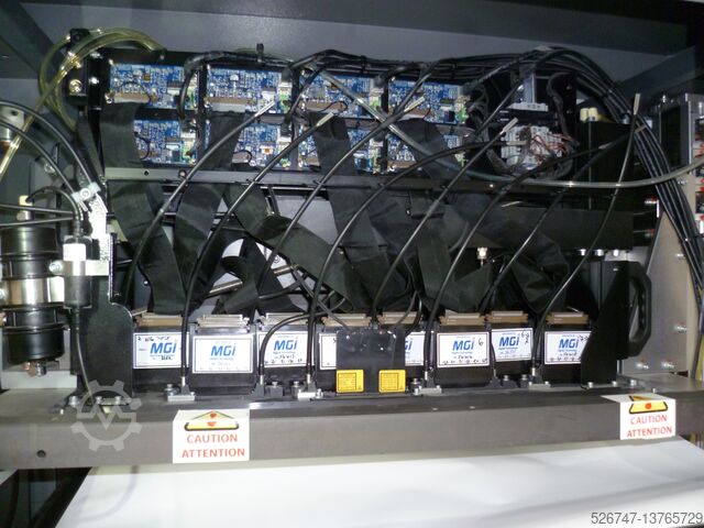 System wykańczania + moduł folii do tłoczenia na gorąco MGI Jetvarnish JV3D5274 inkl. IFoil-Modul