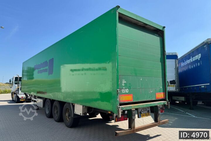 Koffer Van Eck PT-3 / BPW Drum / Roll up door