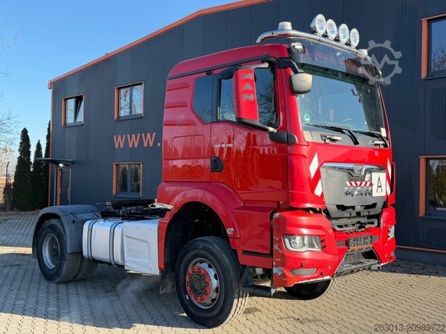 Standard dragbil MAN TGS 18.510 4x4 SZM - Kipphyd. Blatt Luft Pritard