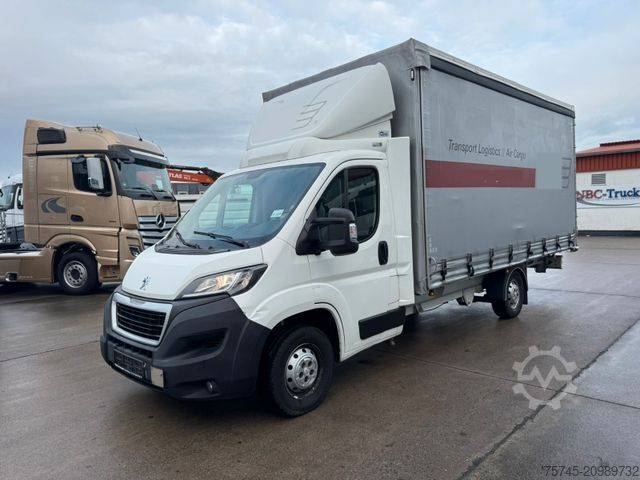 Gardinsidad skåpbil PEUGEOT BOXER *  * 5 M LANG * SCHIEBEPLANE * KLIMA