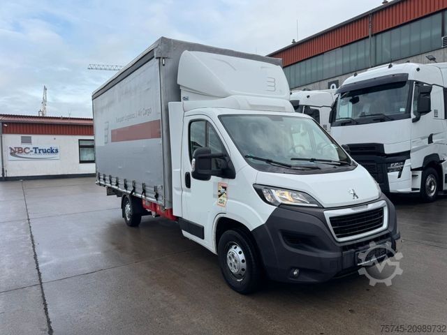 Gardinsidad skåpbil PEUGEOT BOXER *  * 5 M LANG * SCHIEBEPLANE * KLIMA