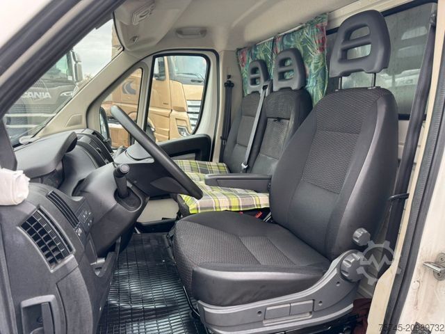 Gardinsidad skåpbil PEUGEOT BOXER *  * 5 M LANG * SCHIEBEPLANE * KLIMA