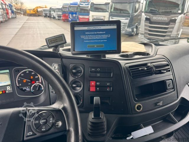 Gardinsidad skåpbil MERCEDES-BENZ ATEGO 818 * MOTORBREMSE * LBW BÄR 1t * KAMERA *