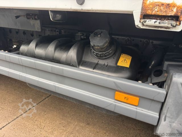 Gardinsidad skåpbil MERCEDES-BENZ ATEGO 818 * MOTORBREMSE * LBW BÄR 1t * KAMERA *