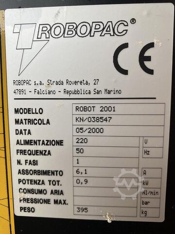 2000 Robopac Robot 2001 Palletwikkelaar Robopac Robot 2001