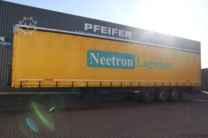 Csúszó ponyvák Kögel S24-1 CoC Documents, TuV Loading Certificate, Dutc