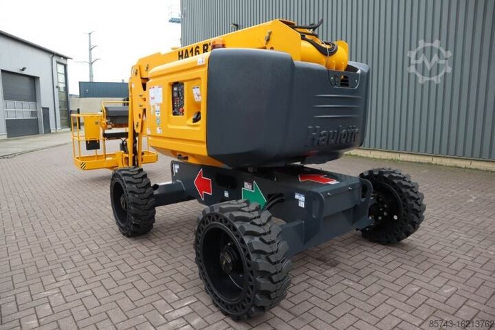Articulated boom lift Haulotte HA16RTJ Valid Inspection, *Guarantee! Diesel, 4x4