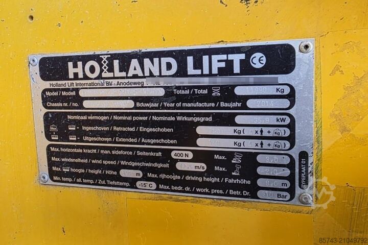 Schaarlift Holland Lift Combistar B-195DL25 4WD/P/N Diesel, 21.5m Working