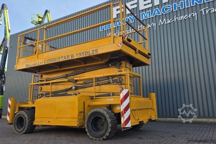 Schaarlift Holland Lift Combistar B-195DL25 4WD/P/N Diesel, 21.5m Working