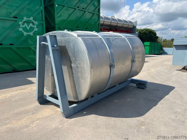 Container cu cârlig  CISTERNA USATA SCARRABILE IN ACCIAIO INOX