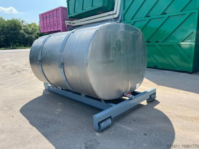 Container cu cârlig  CISTERNA USATA SCARRABILE IN ACCIAIO INOX