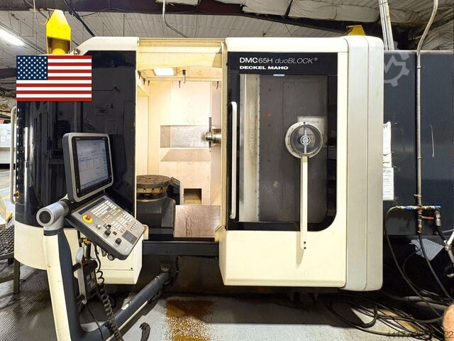 Horizontaal bewerkingscentrum DMG MORI DMC 65 H duoBlock