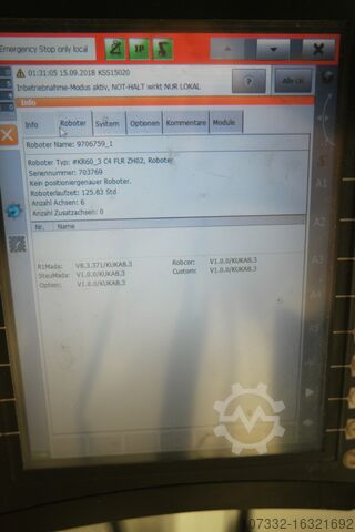 Robot przemysłowy KUKA KR 60-3