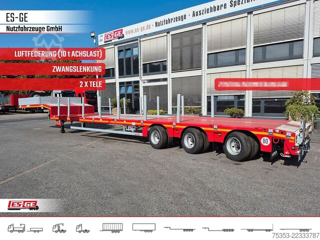 Lavt bygger sættevogn FAYMONVILLE MAX Trailer MAX110 Semi-Tieflader