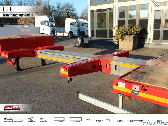 Lavt bygger sættevogn FAYMONVILLE MAX Trailer MAX110 Semi-Tieflader