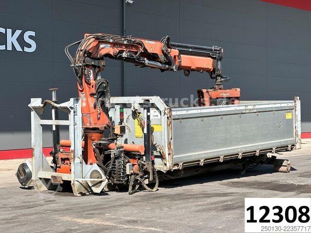 Kroghejselastbil Bruns A6K 4610 Abroll-Kippaufbau, Atlas 165.2E