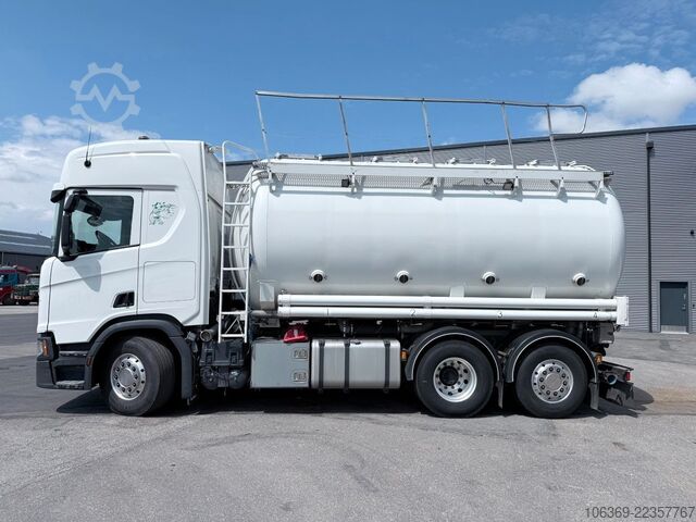 Tankbil SCANIA R500 NGS 6x2 26 m3 Silo Kompressor - Retarder