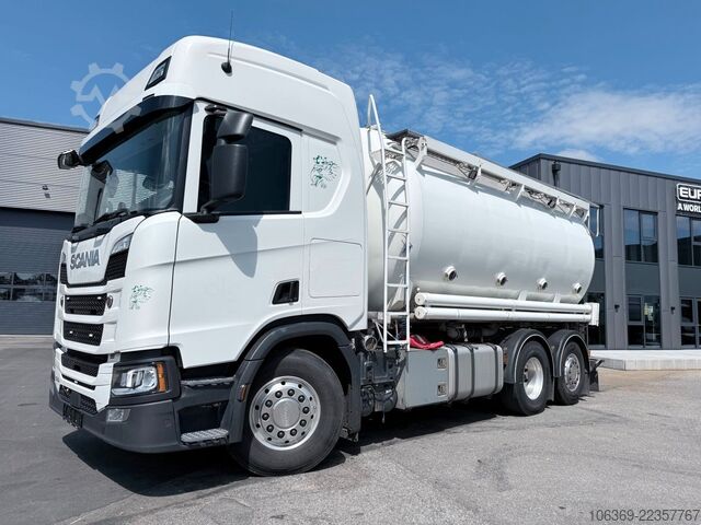 Tankbil SCANIA R500 NGS 6x2 26 m3 Silo Kompressor - Retarder