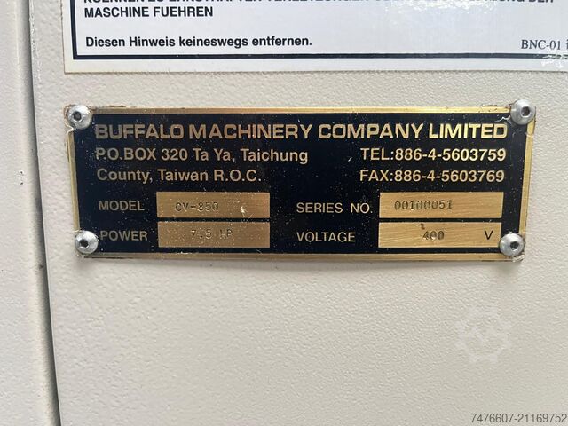 Fræsemaskine Buffalo Machinery CV-850