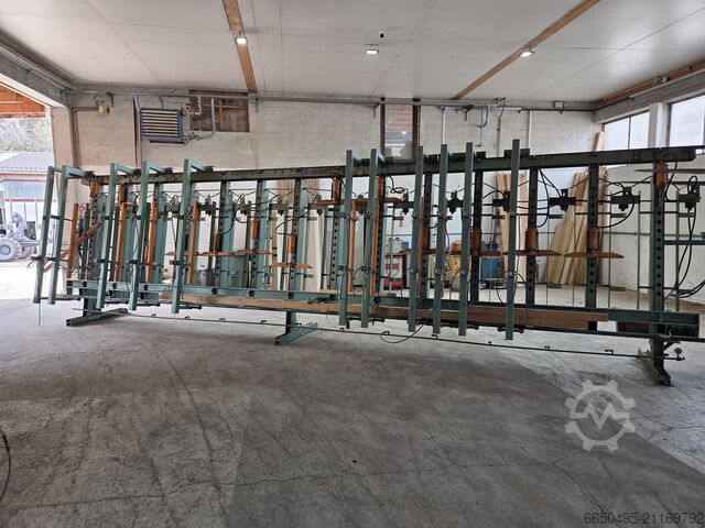 Gluing press NICO DUIN B.V. Press for wood panels and lam beams