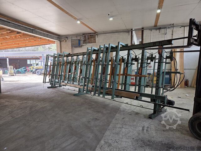 Gluing press NICO DUIN B.V. Press for wood panels and lam beams