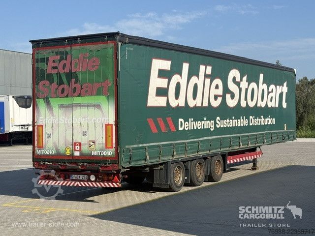 Open oplegger met zeil Schmitz Cargobull Curtainsider Mega