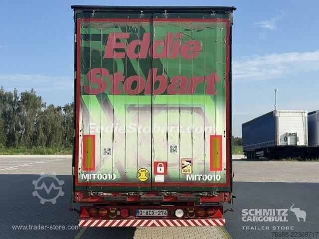 Open oplegger met zeil Schmitz Cargobull Curtainsider Mega