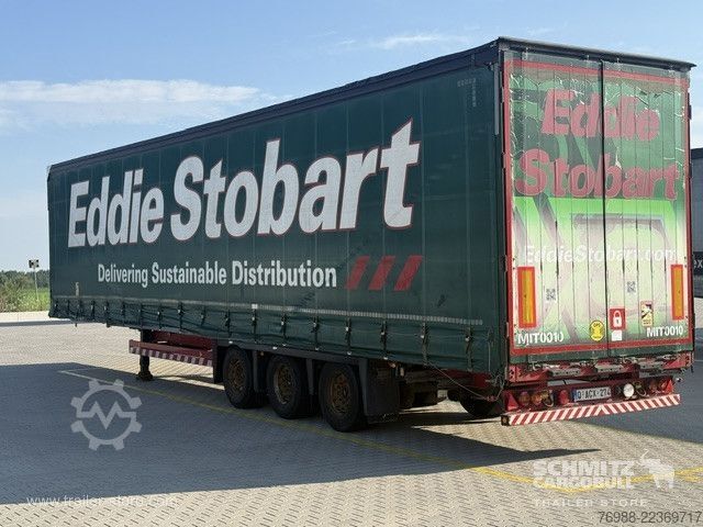 Open oplegger met zeil Schmitz Cargobull Curtainsider Mega