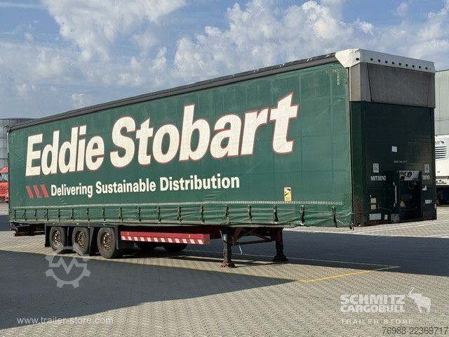 Open oplegger met zeil Schmitz Cargobull Curtainsider Mega