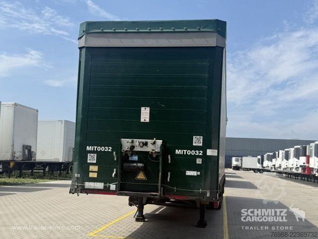 Open oplegger met zeil Schmitz Cargobull Curtainsider Mega