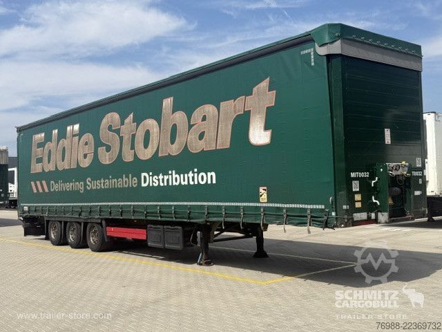 Open oplegger met zeil Schmitz Cargobull Curtainsider Mega