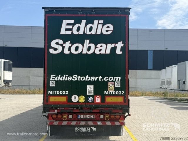 Open oplegger met zeil Schmitz Cargobull Curtainsider Mega