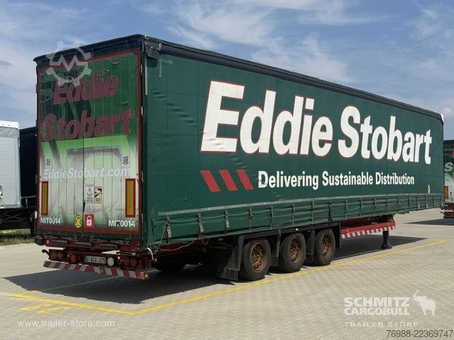 Open oplegger met zeil Schmitz Cargobull Curtainsider Mega