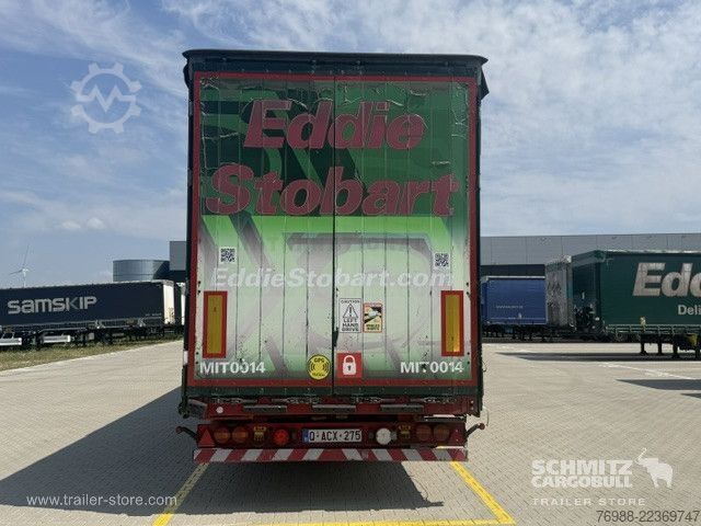 Open oplegger met zeil Schmitz Cargobull Curtainsider Mega