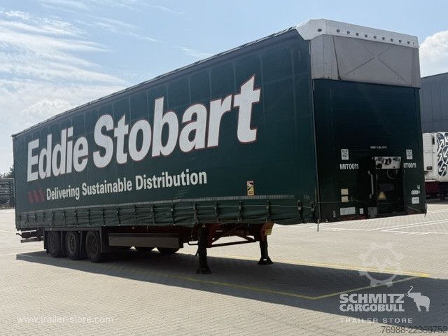 Open oplegger met zeil Schmitz Cargobull Curtainsider Mega