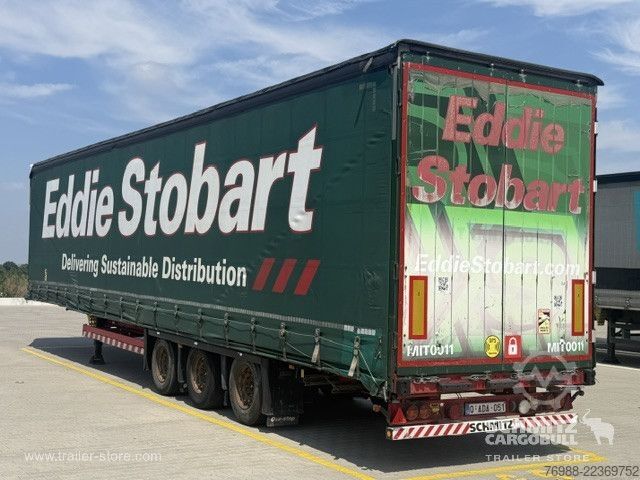 Open oplegger met zeil Schmitz Cargobull Curtainsider Mega