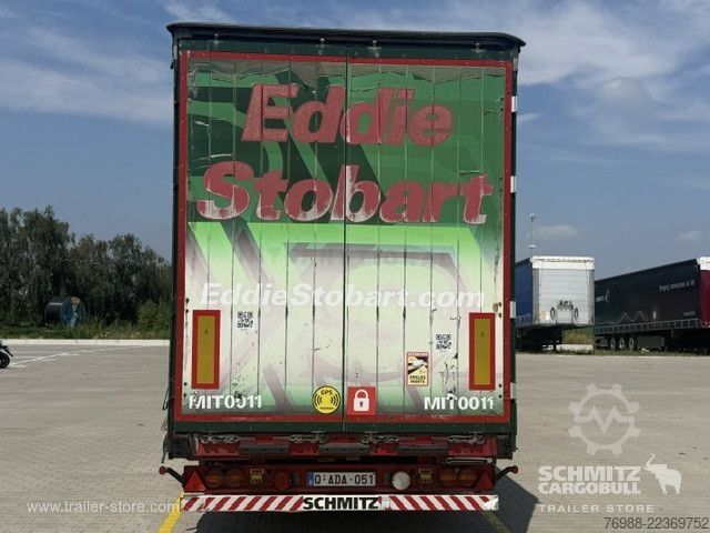 Open oplegger met zeil Schmitz Cargobull Curtainsider Mega