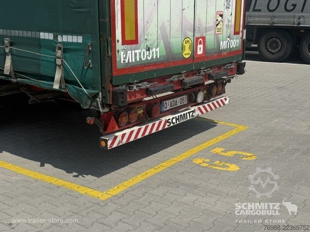 Open oplegger met zeil Schmitz Cargobull Curtainsider Mega