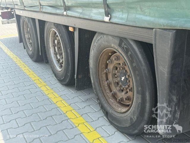 Open oplegger met zeil Schmitz Cargobull Curtainsider Mega