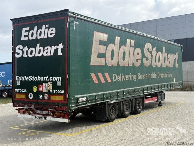 Open oplegger met zeil Schmitz Cargobull Curtainsider Mega