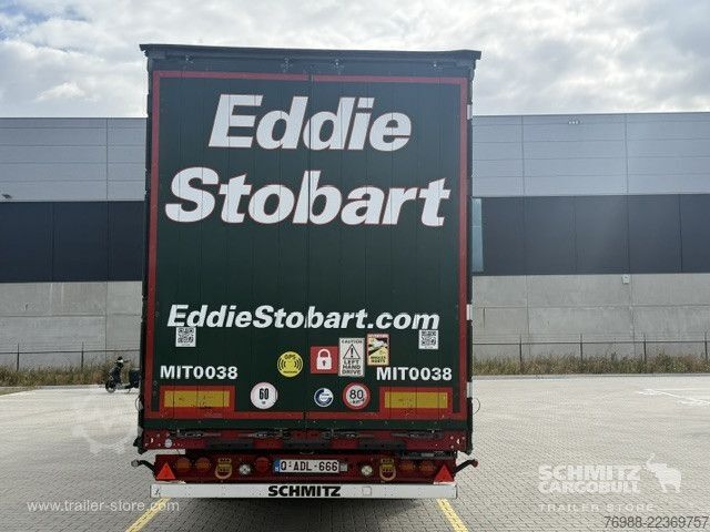 Open oplegger met zeil Schmitz Cargobull Curtainsider Mega