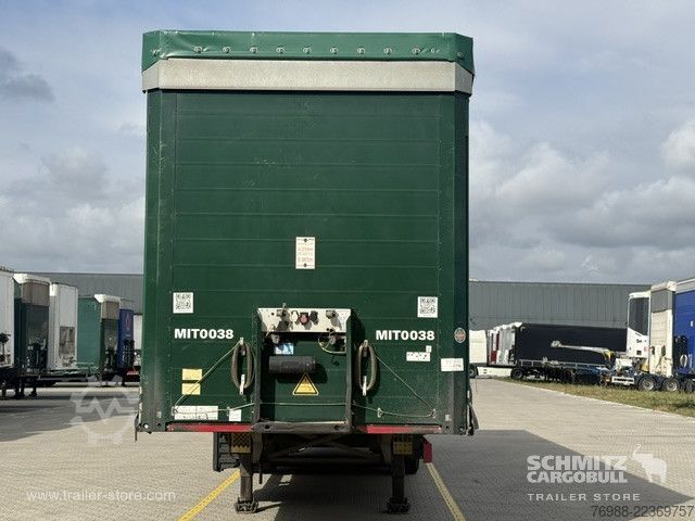 Open oplegger met zeil Schmitz Cargobull Curtainsider Mega