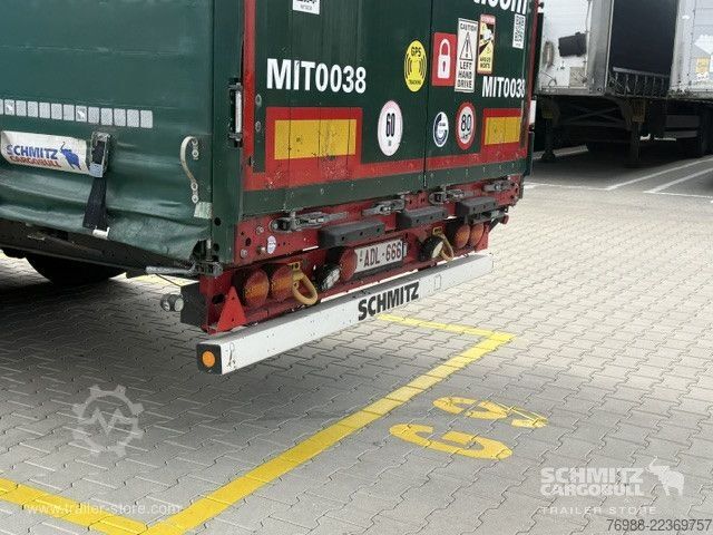 Open oplegger met zeil Schmitz Cargobull Curtainsider Mega
