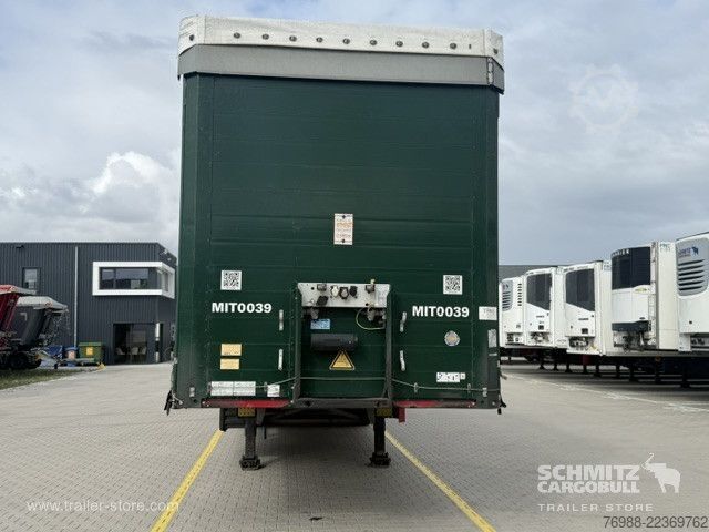 Open oplegger met zeil Schmitz Cargobull Curtainsider Mega
