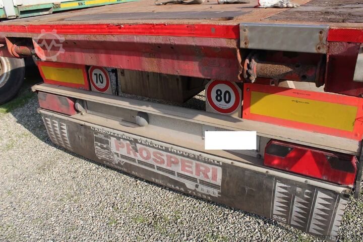 Semirremolque abierto acerbi semirimorchio pianale aperto container