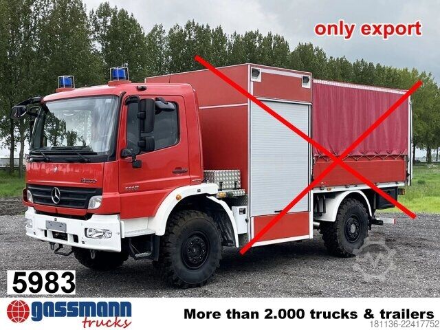 Lastbilchassi Mercedes-Benz Atego 1118/23 4x4 AF