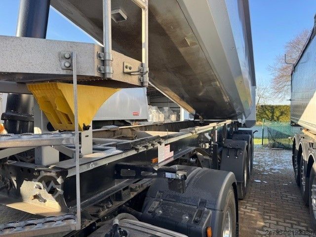 Tipper semitrailer LANGENDORF SKS HS 24 SAF Trommel Stahl 4/5mm ASH 1,2-1,38m