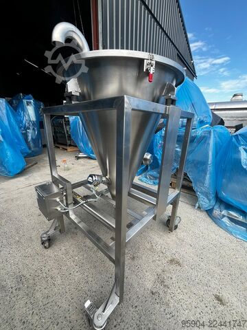 Tramoggia mobile in acciaio inox Ytron Y Vibration & Temperature hopper