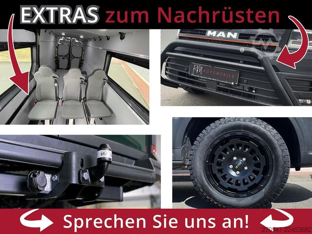 Furgone a tetto alto MAN TGE 3.200 L3H2 Kasten 4x4 Individual S ACC STHZ