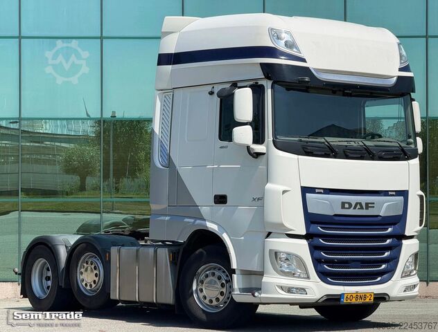 Τυπική μονάδα τράκτορα DAF XF 480 FTG SSC 6X2 TWINSTEER 760.000 KM PTO + HY